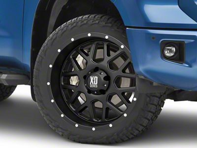 XD Grenade Satin Black 5-Lug Wheel; 22x9.5; 25mm Offset (14-21 Tundra)