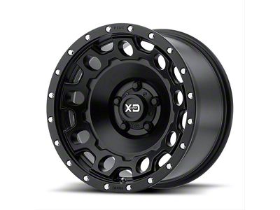 XD Holeshot Satin Black 6-Lug Wheel; 20x10; -24mm Offset (22-25 Tundra)