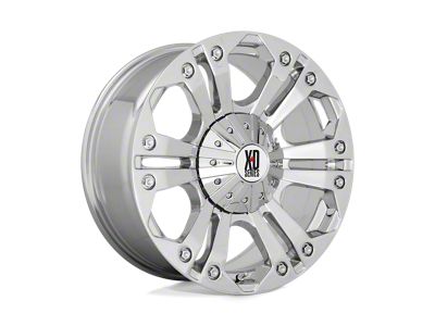 XD Monster Chrome 6-Lug Wheel; 24x10; 25mm Offset (22-25 Tundra)