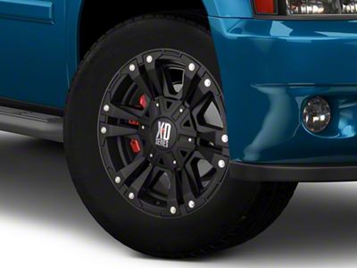 XD Monster II Matte Black 6-Lug Wheel; 20x10; -24mm Offset (22-25 Tundra)