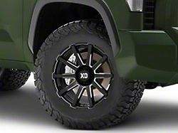 XD Outbreak Gloss Black Milled 6-Lug Wheel; 18x9; 0mm Offset (22-25 Tundra)