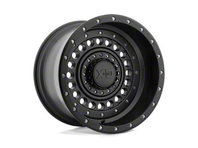 XD Panzer Satin Black 5-Lug Wheel; 17x9; -12mm Offset (14-21 Tundra)