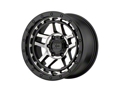 XD Recon Satin Black Machined 5-Lug Wheel; 18x8.5; 0mm Offset (14-21 Tundra)