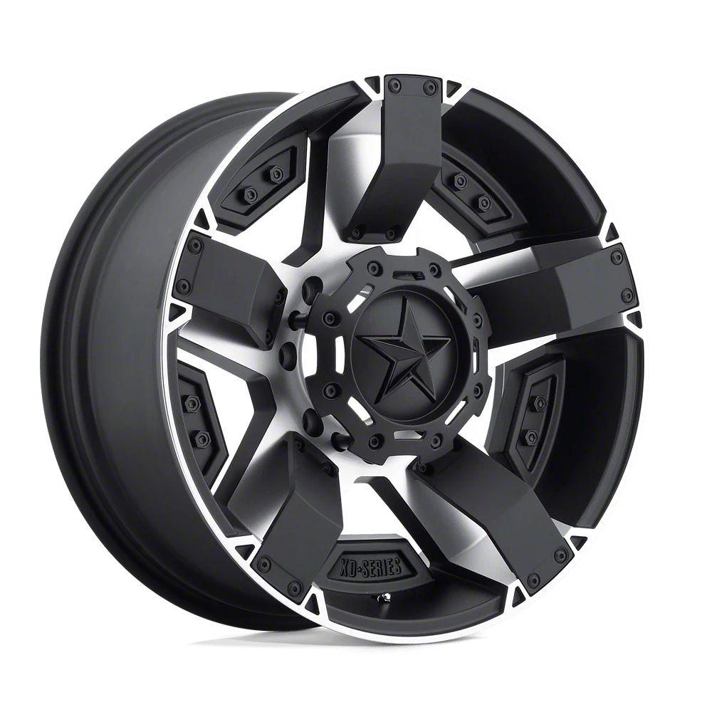 817kumamotoです XD Tundra Rockstar II Matte Black Machined 5-Lug Wheel; 20x9