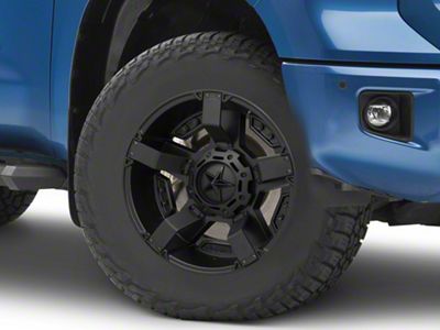 XD Rockstar II Matte Black 5-Lug Wheel; 18x9; 30mm Offset (14-21 Tundra)