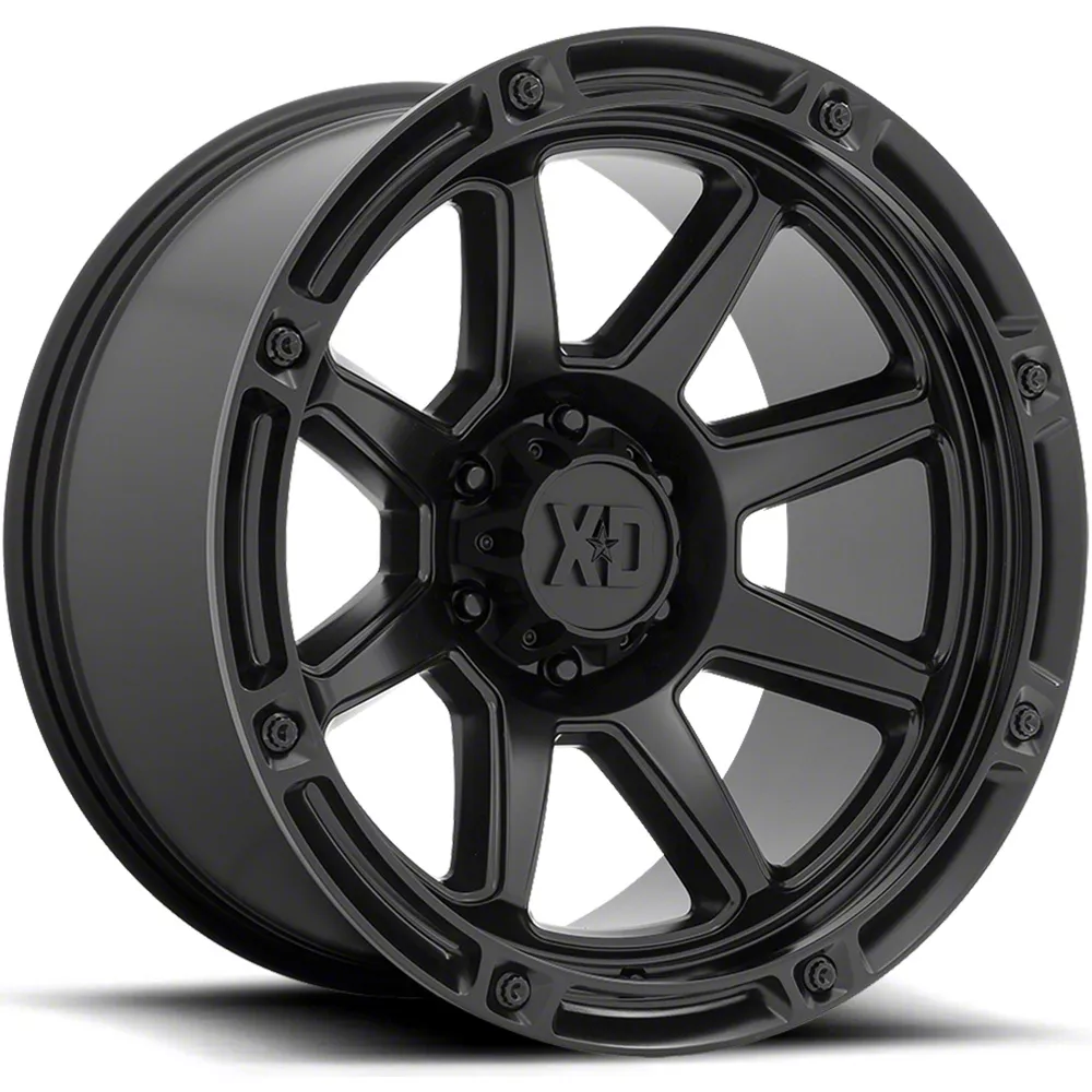 XD Tundra Hoss II Satin Black Machined with Dark Tint 5-Lug