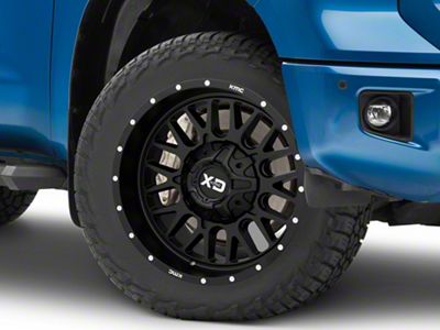 XD Snare Satin Black 5-Lug Wheel; 20x9; 18mm Offset (14-21 Tundra)