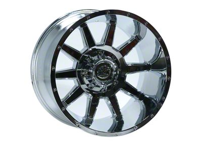 XF Offroad XF-219 Chrome 5-Lug Wheel; 20x10; -12mm Offset (14-21 Tundra)