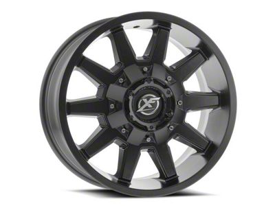 XF Offroad XF-219 Matte Black 6-Lug Wheel; 17x9; 12mm Offset (22-25 Bronco Raptor)