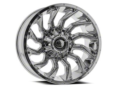 XF Offroad XF-224 Chrome Wheel; 26x14; -76mm Offset (20-25 Jeep Gladiator JT)