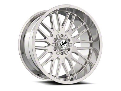 XF Offroad XF-240 Chrome Wheel; 20x10; -24mm Offset (20-25 Jeep Gladiator JT)