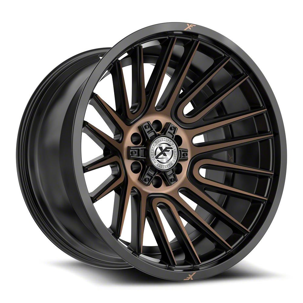 XF Offroad Jeep Grand Cherokee XF-234 Satin Black and Bronze