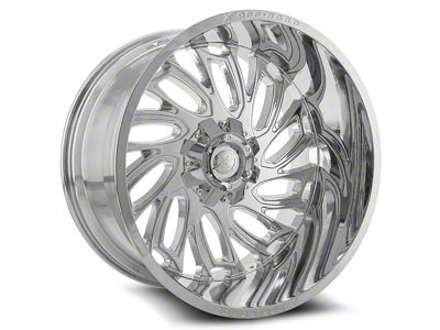 XF Offroad XF-207 Chrome Wheel; 24x14; -76mm Offset (18-25 Jeep Wrangler JL)