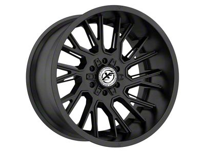XF Offroad XF-230 Satin Black Wheel; 20x9; 12mm Offset (18-25 Jeep Wrangler JL)