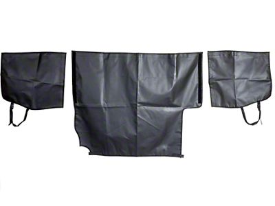 XG Cargo Sportman Cargo Floor Liner for Subwoofer in Floor; Black (07-18 Jeep Wrangler JK 4-Door)