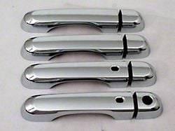 Door Handle Covers with Smart Key Access; Chrome (15-23 Jeep Renegade BU)