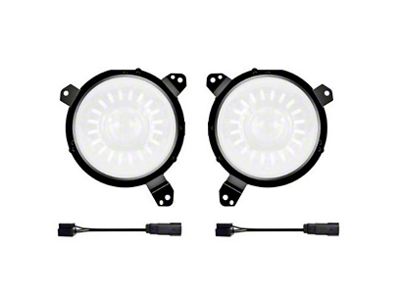 XK Glow 4-Inch Headlight Mounting Brackets (20-25 Jeep Gladiator JT)