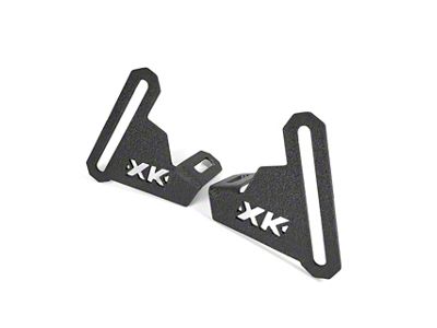 XK Glow 6-Inch Rear Bumper Light Bar Brackets (20-25 Jeep Gladiator JT)