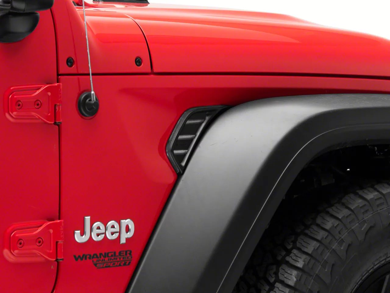 XK Glow Jeep Gladiator Amber Fender Vent Turn Signal and Running Lights