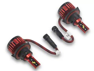 XK Glow ELITE Series LED Headlight Bulbs; H13 (20-25 Jeep Gladiator JT)