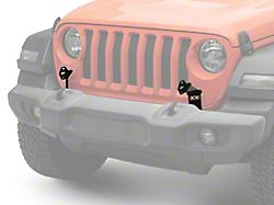 XK Glow 20 to 36-Inch Front Bumper Light Bar Brackets (18-26 Jeep Wrangler JL)