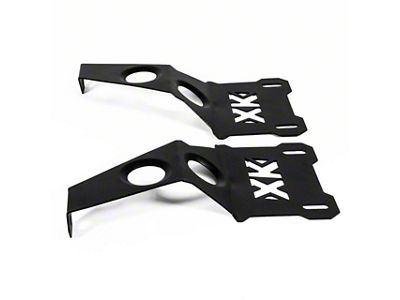 XK Glow 30 to 32-Inch Cowl Light Bar Brackets (18-25 Jeep Wrangler JL, Excluding 4xe & Rubicon 392)