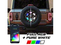 XK Glow XKmax RGBW 5th Wheel Light with Sequential Turn/Brake/Reverse (97-26 Jeep Wrangler TJ, JK & JL)