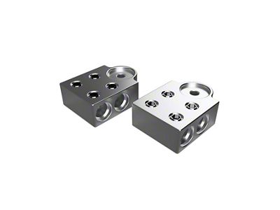 XS Power 600 Series Aluminum Terminal Blocks; 4 Wire; 1/0 AWG
