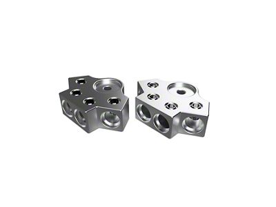 XS Power 600 Series Aluminum Terminal Blocks; 4 Wire; 1/0 AWG