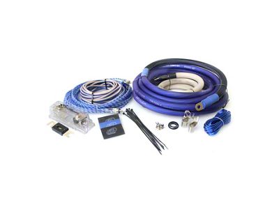 XS Power XP Flex Amp Wiring Kit; 4 AWG (Universal; Some Adaptation May Be Required)