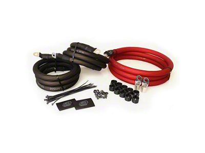 XS Power XP Flex Big 3 Upgrade Kit; Red (Universal; Some Adaptation May Be Required)