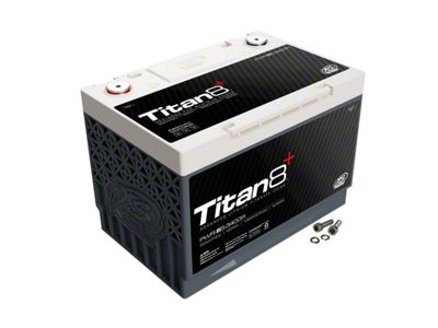 XS Power Titan8 LTO Series PWR-S5-3400R Lithium Battery; 12-Volt (Universal; Some Adaptation May Be Required)