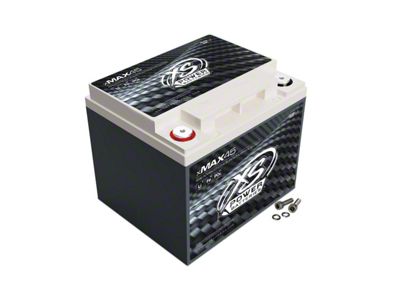 XS Power xMAX Series XMAX-45 Lithium Battery; 12-Volt (Universal; Some Adaptation May Be Required)