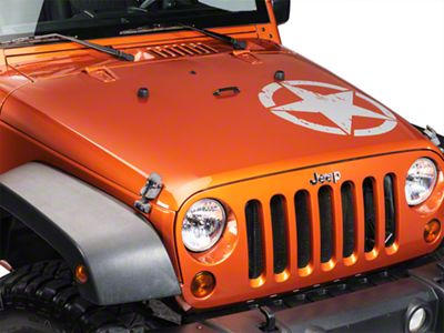SEC10 On The Move Star Kit; Silver (66-25 Jeep CJ5, CJ7, Wrangler YJ, TJ, JK & JL)