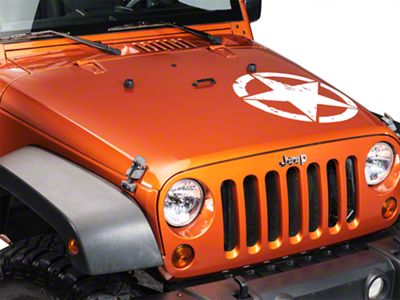 SEC10 On The Move Star Kit; White (66-25 Jeep CJ5, CJ7, Wrangler YJ, TJ, JK & JL)