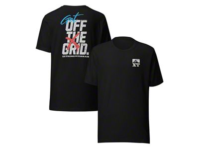 XT Get Off the Grid T-Shirt; Black