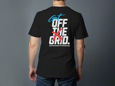 XT Get Off the Grid T-Shirt; Black