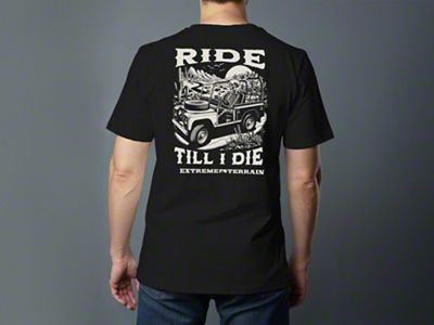 XT Ride til I Die T-Shirt; Black
