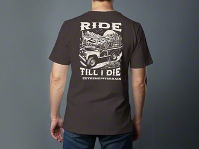 XT Ride til I Die T-Shirt; Dark Chocolate
