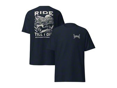 XT Ride til I Die T-Shirt; Navy