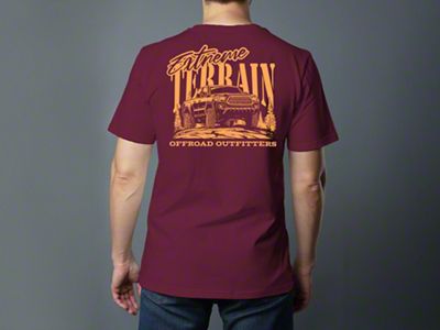 XT Tacoma T-Shirt; Maroon