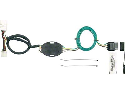 Plug-In Simple Vehicle to Trailer Wiring Harness (97-01 Jeep Cherokee XJ)