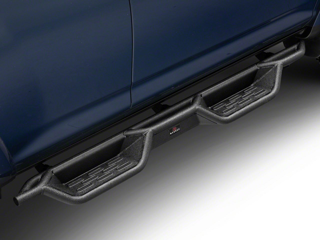 Toyota 4Runner Round Tube Drop Style Nerf Side Step Bars; Black (1024