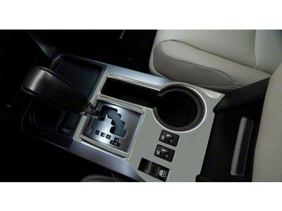 Transmission Console Accent Trim; Lunar Rock (14-24 4Runner)