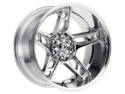 Xtreme Offroad NX-15 Chrome 6-Lug Wheel; 20x10; -25mm Offset (22-25 Bronco Raptor)