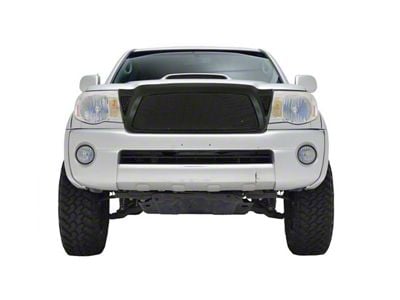 Stainless Steel Wire Mesh Upper Replacement Grille; Matte Black (05-11 Tacoma)