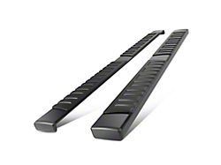 6-Inch Wide Flat Running Boards; Black (16-24 Titan XD King Cab)