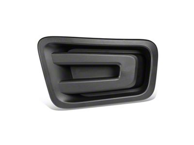 Fog Light Bezel Cover; Black; Driver Side (16-19 Titan XD w/o Fog Lights)