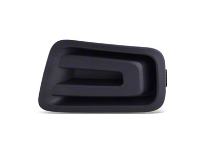 Fog Light Bezel Cover; Black; Passenger Side (16-19 Titan XD w/o Fog Lights)
