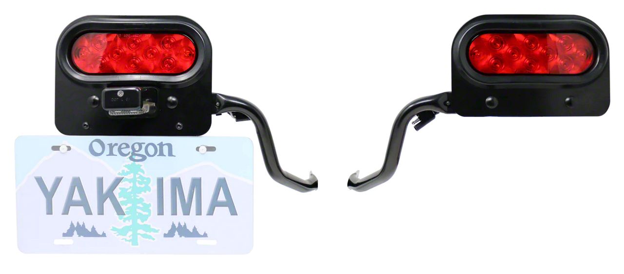 Yakima Tundra EXO LitKit License Plate and Light Kit 8002720 (Universal